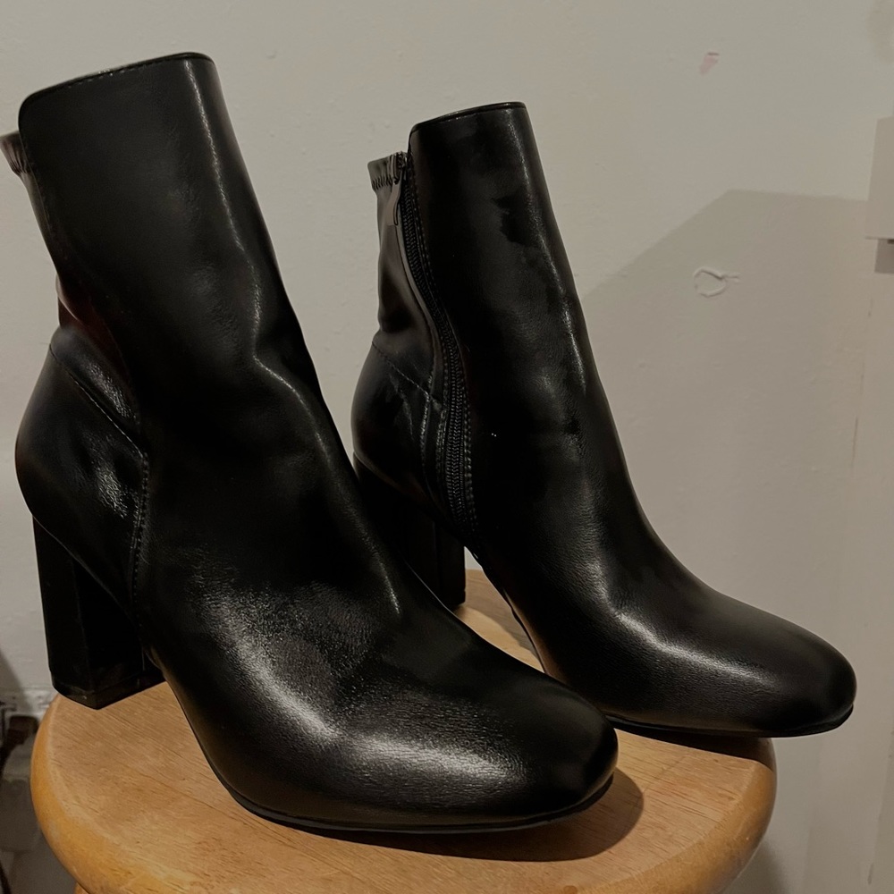 Black booties